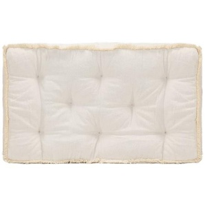 Palettensofa-Kissen Beige 73x40x7 cm