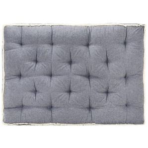 Palettensofa-Kissen Blau 120x80x10 cm