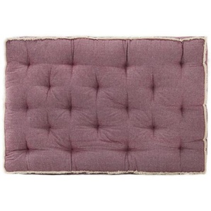 Palettensofa-Kissen Burgunderrot 120x80x10 cm
