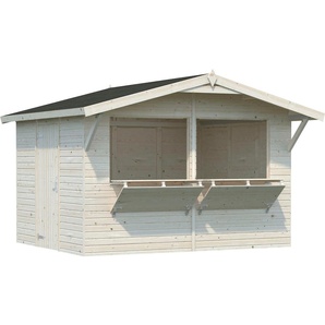 Gerätehaus PALMAKO Marktstand Stella Gerätehäuser farblos (transparent) Geräteschuppen transparent