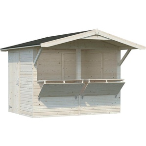 Gerätehaus PALMAKO Marktstand Stella Gerätehäuser farblos (transparent) Geräteschuppen transparent