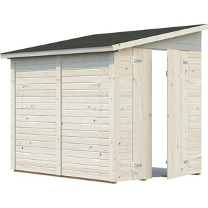 Gerätehaus PALMAKO Mia Gerätehäuser beige (natur) Geräteschuppen natur