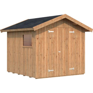 Gerätehaus PALMAKO Nils Gerätehäuser braun (hellbraun) Geräteschuppen hellbraun