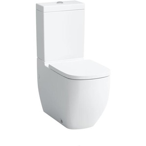Palomba Stand-WC, Tiefspüler, für aufgesetzte Spülkasten, - Laufen
