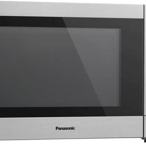 PANASONIC Mikrowelle NN-CD87KSGTG Mikrowellen_Minibacköfen_Kleinküchen silberfarben (edelstahlfarben) Mikrowellen mit Grill und Heißluft