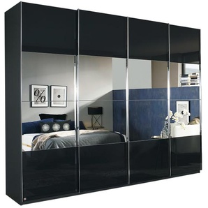 Panoramaschwebetürenschrank Saligo, basalt/graphit, 315 cm