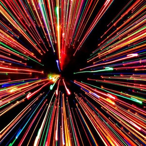 Papermoon Fototapete Abstrakte streifende Lichter