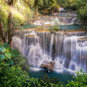 Papermoon Fototapete Huay Mae Khamin Waterfall, glatt
