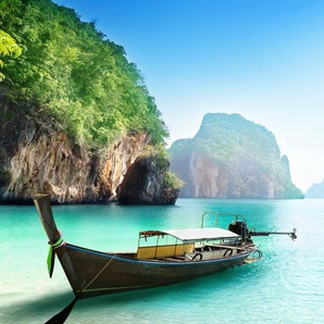 Papermoon Fototapete Inselstrand Thailand