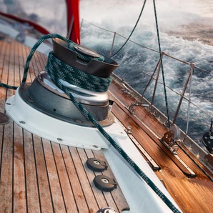 Papermoon Fototapete Sailing in Storm, glatt