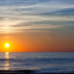 Papermoon Fototapete Sonnenuntergang an der Ostsee