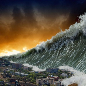 Papermoon Fototapete Tsunami
