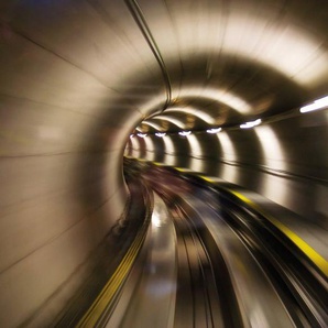 Papermoon Fototapete Underground Tunnel, glatt