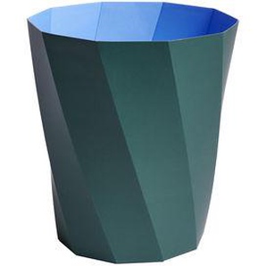 Papierkorb Paper Paper papierfaser grün / Aus recyceltem Papier Ø 28 x H 30,5 cm - Hay - Grün