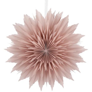 Papierornament - rosa/pink - Papier - 20 cm - [50.0] | Möbel Kraft