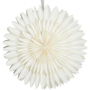Papierornament   ¦ weiß ¦ Papier ¦ Maße (cm): T: 17.0  Ø: 60