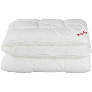 Paradies Mono-Steppbett medium warm Dala Bio ¦ weiß ¦ Maße (cm): B: 135
