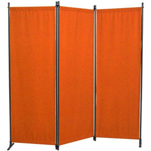 Paravent ANGERER FREIZEITMÖBEL Stellwände Gr. B/H: 170 cm x 165 cm, orange Paravents (BH): ca. 170x165 cm