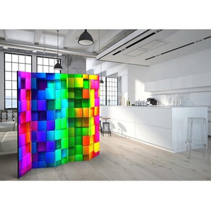 Paravent Colourful Cubes