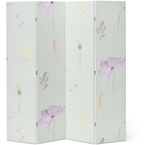 Paravent mit floralem Muster