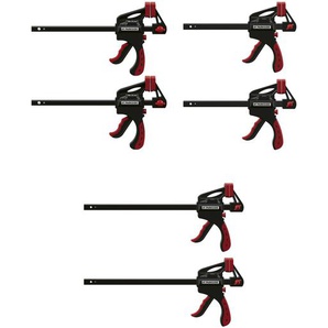 PARKSIDE® Schnellspannzwingen-Set, mit 2-K-Griffen