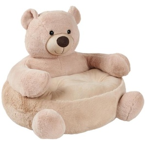Patinio Kindersessel Honey, Beige, Textil, Bär, Füllung: Polyester, 55x45x53 cm, Kinder- & Jugendzimmer, Kindermöbel, Kindersitzmöbel & -tische,