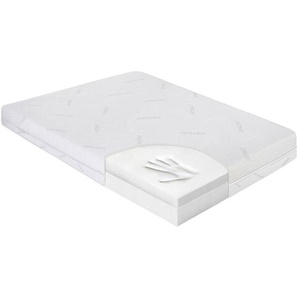 Patinio Laufgittermatratze Noah Memory, Weiß, Textil, rechteckig, 68x6x93 cm, Bezug abnehmbar/waschbar, schadstoffgeprüft, alternative Größen