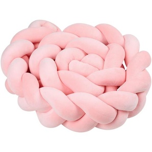 Patinio Nestchen, Hellrosa, Textil, Abstraktes, Füllung: Polyester, 200 cm, Oeko-Tex® Standard 100, Schlafen, Babybett-Ausstattung, Babynestchen