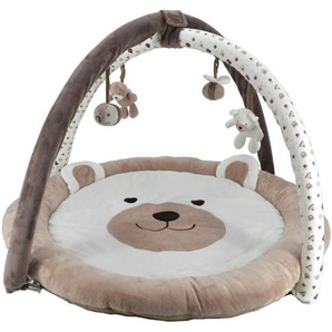 Patinio Spielbogen Honey, Braun, Creme, Beige, Textil, Füllung: Polyester, EN 71, Spielzeug, Babyspielzeug, Spielbögen