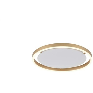 Paul Neuhaus Deckenleuchte   ¦ gold ¦ Maße (cm): B: 40 H: 6 T: 40.0