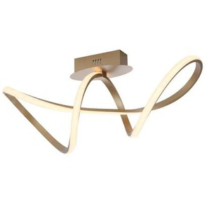 Paul Neuhaus Deckenleuchte - gold - Materialmix - 62 cm - 28 cm - cm 25,0 | Möbel Kraft