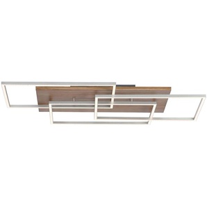 Paul Neuhaus Deckenleuchte - holzfarben - Materialmix - 82 cm - 9 cm - 50 cm | Möbel Kraft