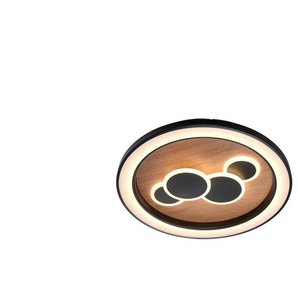 Paul Neuhaus Deckenleuchte   ¦ holzfarben ¦ Maße (cm): H: 8  Ø: 60