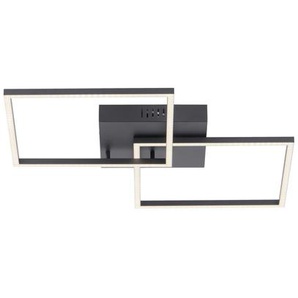 Paul Neuhaus Deckenleuchte - schwarz - Materialmix - 53 cm - 7 cm - cm 53,0 | Möbel Kraft