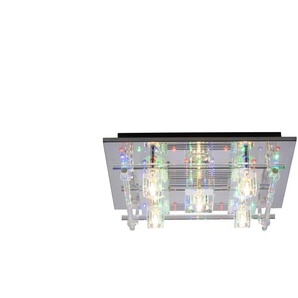 Paul Neuhaus Deckenleuchte - silber - Materialmix - 50 cm - 15 cm - cm 50,0 | Möbel Kraft