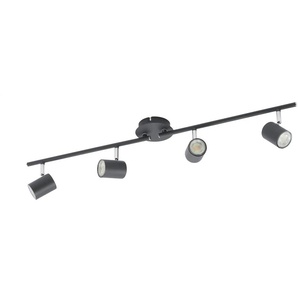 Paul Neuhaus Deckenstrahler   4-flammig  schwarz   ¦ schwarz ¦ Maße (cm): B: 83,4 H: 16