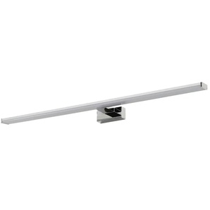 Paul Neuhaus LED-Bad-Wandleuchte  chrom ´mittel´   ¦ silber ¦ Maße (cm): B: 60 H: 4,2 T: 12.1