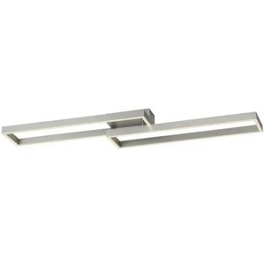 Paul Neuhaus LED-Deckenleuchte 2-flammig Nickel-matt - silber - Materialmix - 111 cm - 11 cm - cm 25,0 | Möbel Kraft