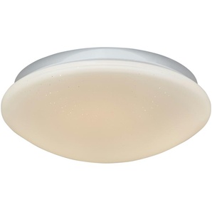 Paul Neuhaus LED-Deckenleuchte  Sternenhimmel   ¦ weiß ¦ Maße (cm): H: 9  Ø: 25