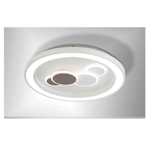 Paul Neuhaus LED-Deckenleuchte  weiß  rund   ¦ weiß ¦ Maße (cm): B: 60 H: 8 T: 60.0