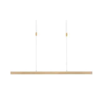 Paul Neuhaus LED-Pendelleuchte messing-matt mit Touchdimmer - gold - Materialmix - 179 cm - 190 cm - cm 42,0 | Möbel Kraft