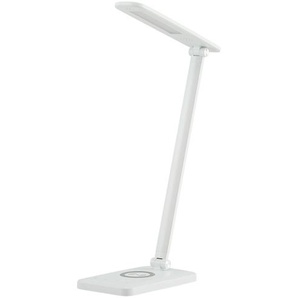Paul Neuhaus LED-Schreibtischleuchte, Weiß mit Ladefunktion - weiß - Materialmix - 12 cm - 61,5 cm | Möbel Kraft