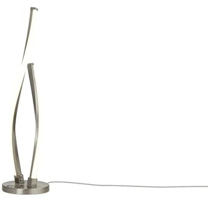 Paul Neuhaus LED-Tischleuchte 2-flammig geschwungen - silber - Materialmix - 48,5 cm - 12.5 | Möbel Kraft