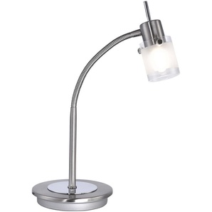 PAUL NEUHAUS LED-Tischleuchte 4017-55 stahl, G9, 2,6 W, 265 lm, 3000 K