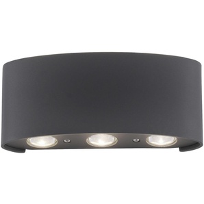PAUL NEUHAUS LED-Wandleuchte 9488-13 anthrazit, 4,8 W, 720 lm, 3000 K, IP54