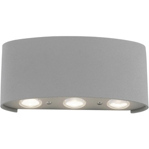 PAUL NEUHAUS LED-Wandleuchte 9488-21 silber, 4,8 W, 720 lm, 3000 K, IP54