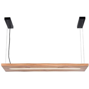 Paul Neuhaus Pendelleuchte   ¦ holzfarben ¦ Maße (cm): B: 120 H: 120 T: 30.0