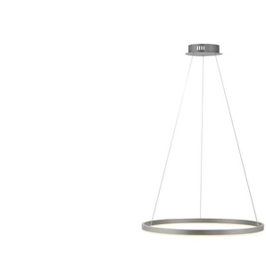 Paul Neuhaus Pendelleuchte   ¦ silber ¦ Maße (cm): B: 58,5 H: 120 T: 58.5