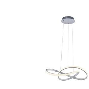 Paul Neuhaus Pendelleuchte - silber - Materialmix - 57 cm - 120 cm - cm 57,0 | Möbel Kraft