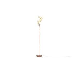 Paul Neuhaus Stehleuchte 6-flammig rostfarben - braun - Materialmix - 33,8 cm - 181,2 cm - cm 29,1 | Möbel Kraft